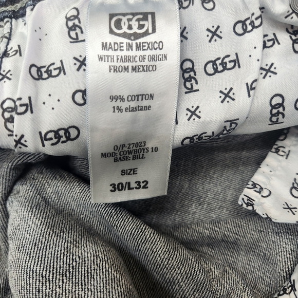 OGGI Blue Straight Fit Jeans for Men 30X32 - Picture 7 of 10